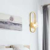 wandleuchte gold mit schalter moderne elegante beleuchtung - Clowas.de
