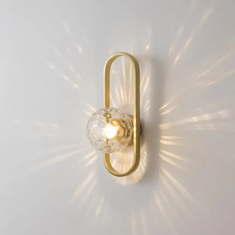 wandleuchte gold mit schalter moderne elegante beleuchtung - Clowas.de