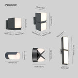 Moderne Wandleuchten außen elegante wasserdichte Gestaltung - Clowas.de