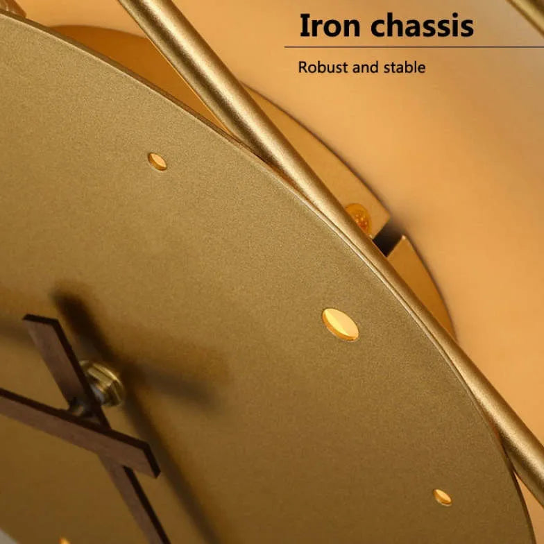 Moderne Wandleuchten Flur skandinavische runde Wanduhr - Clowas.de