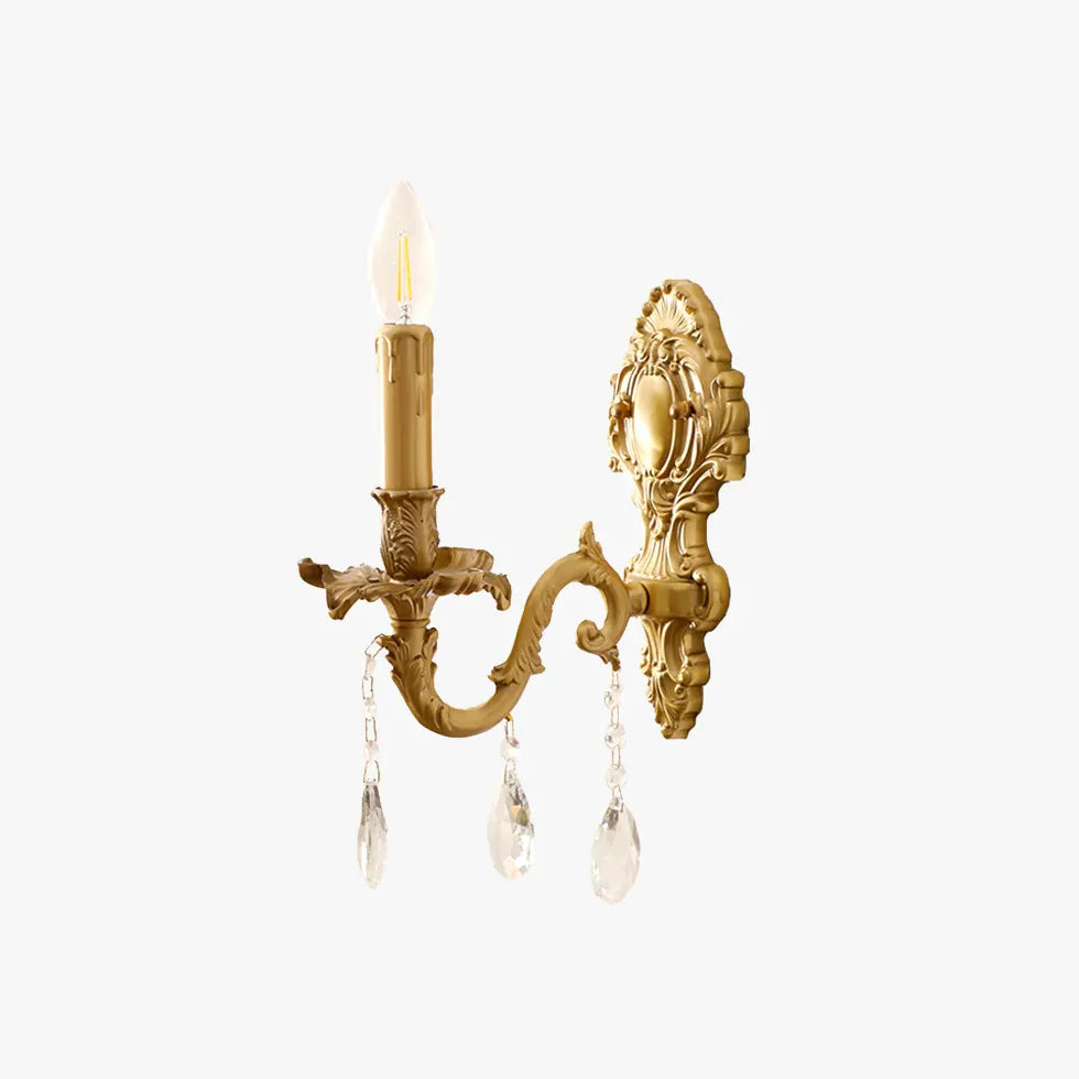 Moderne Wandleuchten für Wohnzimmer mit antikem Kristall-Design - Clowas.de