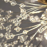 Moderne Kristall Kronleuchter Mit Dandelion Design für Esszimmer