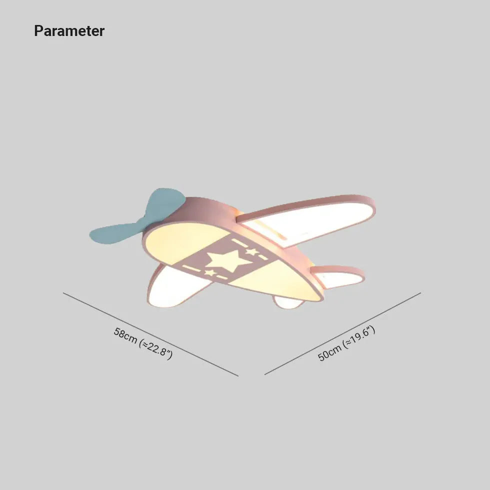 LED Deckenleuchte Kinderzimmer Kreative Cartoon Flugzeug - Clowas.de