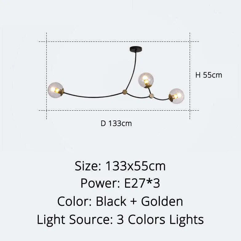 Deckenleuchte Pendelleuchte aus modernem Glasdesign - Clowas.de