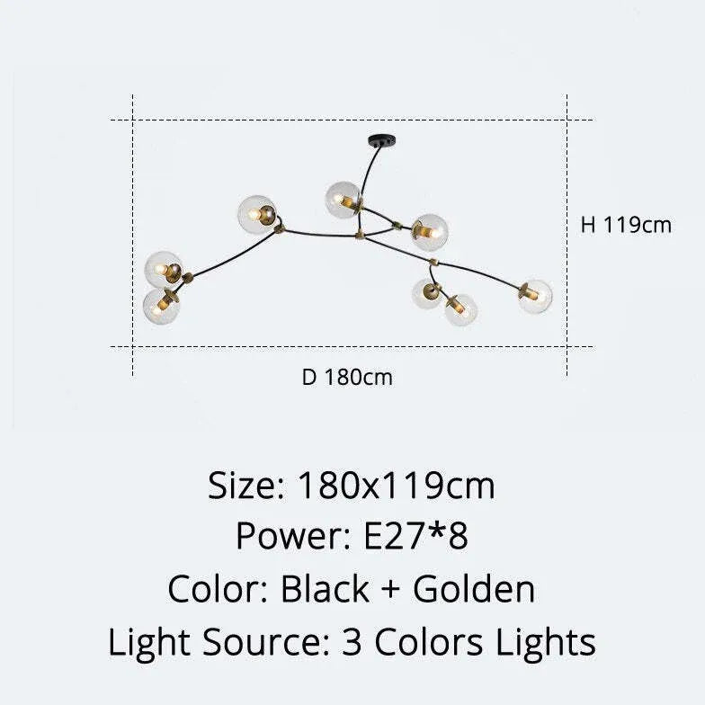 Deckenleuchte Pendelleuchte aus modernem Glasdesign - Clowas.de