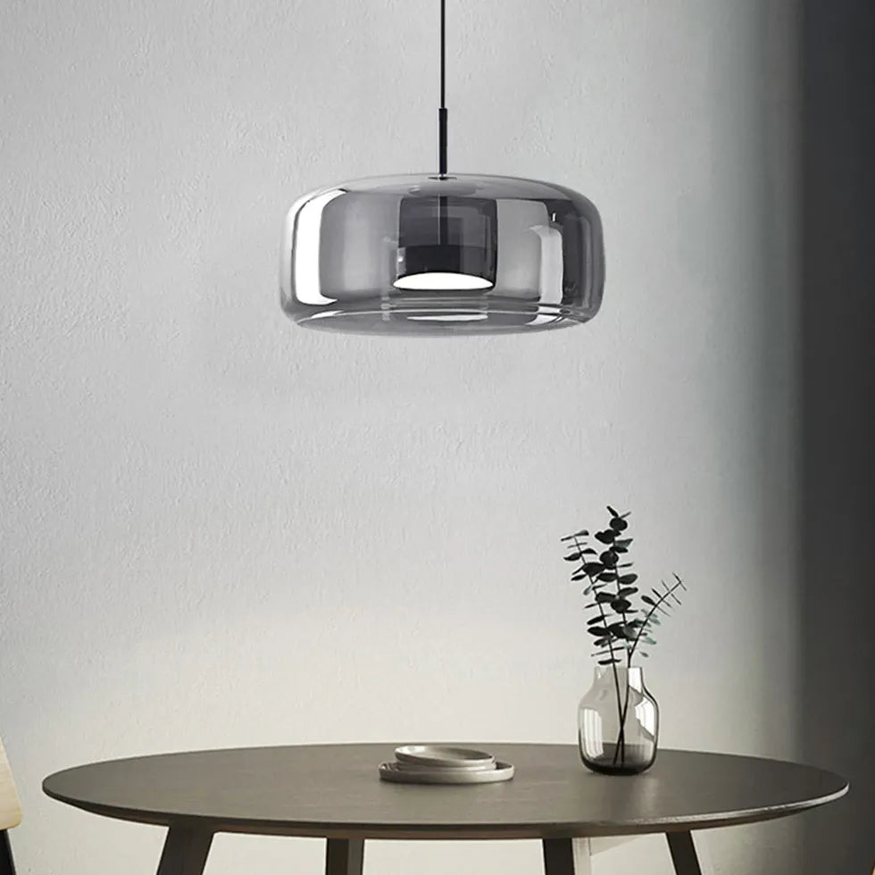 Wohnzimmer Lampe Pendelleuchte Nordisch Einfach Glas Design - Clowas.de