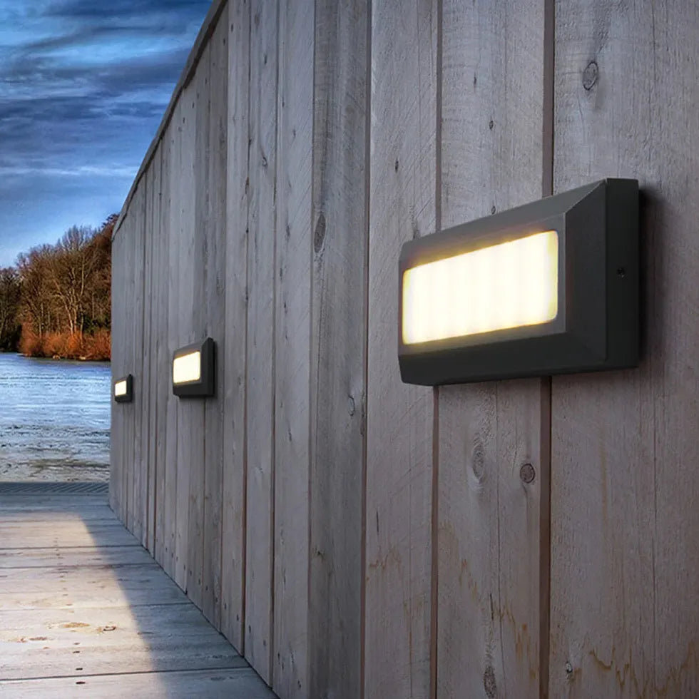 Steinleuchten moderne minimalistische Außenbeleuchtung für Garten - Clowas.de