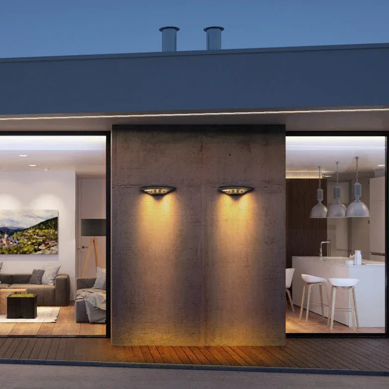 wandleuchte außen schwarz Modernes wasserdichtes Gartenlicht - Clowas.de