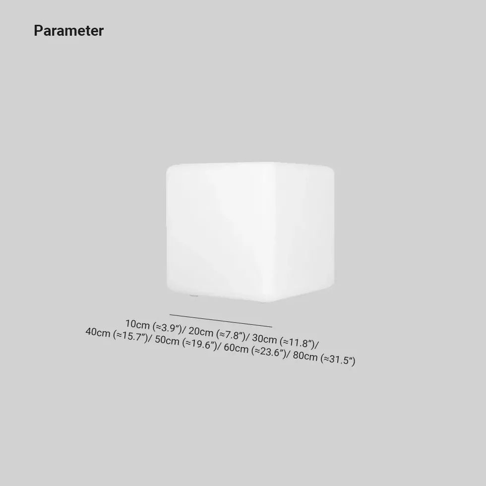 Outdoor Stehlampe weiß minimalistisches Quadrat Design - Clowas.de