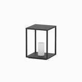 Outdoor Stehlampe schwarz elegante minimalistische Solarleuchte - Clowas.de