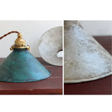 Pendelleuchte antik aus Messing für Retro Esszimmer - Clowas.de