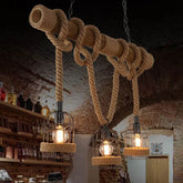 Pendelleuchte Esstisch 3 flammig rustikale Lichtakzent schaffen - Clowas.de