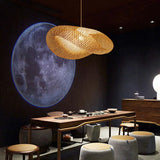 Pendelleuchte Esstisch Rattan für einfache japanische Esszimmer - Clowas.de