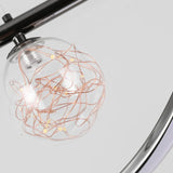 pendelleuchte glas 3 flammig höhenverstellbar modern elegant design - Clowas.de