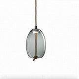 pendelleuchte glas grau moderne minimalistische nordische Eleganz - Clowas.de