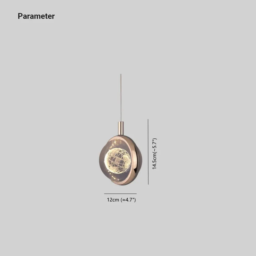 Pendelleuchte Glas Kugeln moderne einfache kleine Hängelampe - Clowas.de