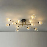 Pendelleuchte Glas Metall für nordischen Wohnstil modern schlicht - Clowas.de