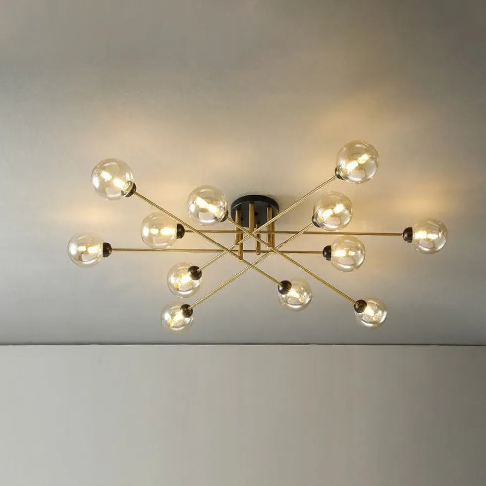 Pendelleuchte Glas Metall für nordischen Wohnstil modern schlicht - Clowas.de