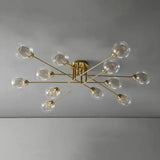 Pendelleuchte Glas Metall für nordischen Wohnstil modern schlicht - Clowas.de