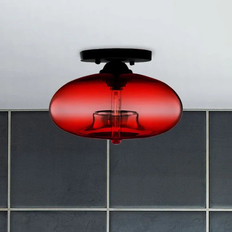 Pendelleuchte Glas Wohnzimmer runde kreative moderne Design - Clowas.de