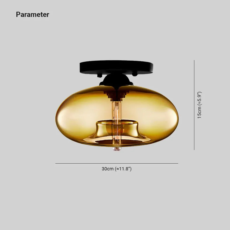 Pendelleuchte Glas Wohnzimmer runde kreative moderne Design - Clowas.de