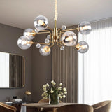 Pendelleuchte Grau Glas modernes LED Design - Clowas.de