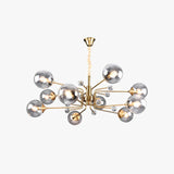 Pendelleuchte Grau Glas modernes LED Design - Clowas.de