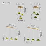 pendelleuchte grün glas im minimalistischen Vintage-Stil - Clowas.de