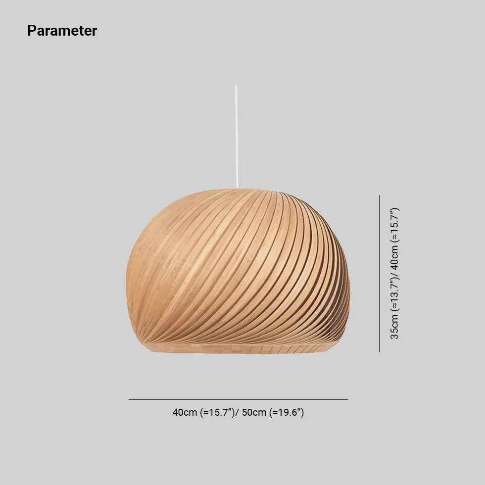 Pendelleuchte weiß Holz japanischer minimalistischer Esszimmerstil - Clowas.de