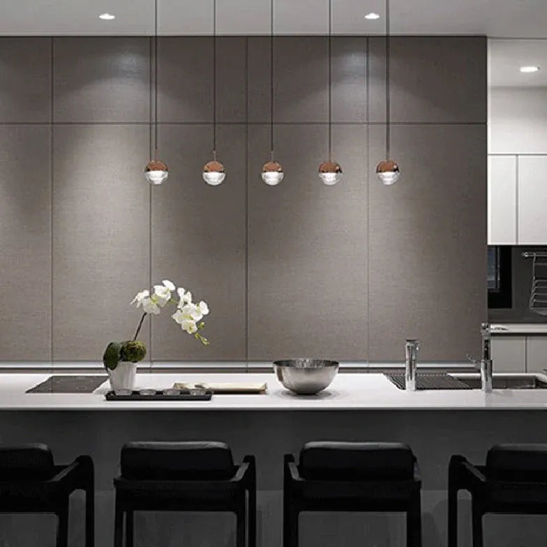 Pendelleuchte Kugel Design moderne minimalistische nordische Eleganz - Clowas.de