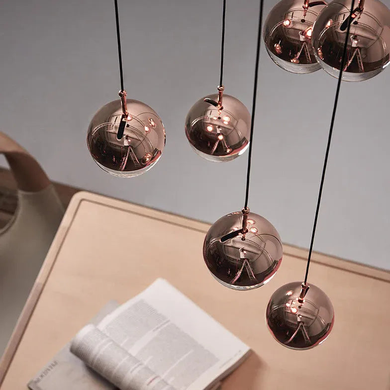 Pendelleuchte Kugel Design moderne minimalistische nordische Eleganz - Clowas.de
