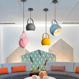 Pendelleuchte Kugel LED moderne bunte Einzelleuchte - Clowas.de