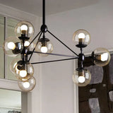 Pendelleuchte Kugeln Glas im skandinavischen Retro-Stil - Clowas.de