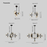 Pendelleuchte Kugeln Glas im skandinavischen Retro-Stil - Clowas.de