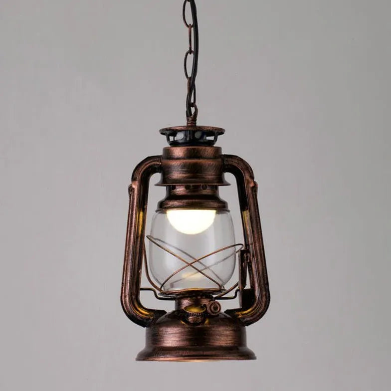 Pendelleuchte Laterne im amerikanischen Vintage Restaurant - Clowas.de