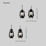 Pendelleuchte Laterne im amerikanischen Vintage Restaurant - Clowas.de