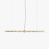 Pendelleuchte linear Esstisch nordisch minimalistisch Design - Clowas.de