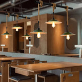 Pendelleuchte linear schwarz Industrie Vintage amerikanischer Stil - Clowas.de