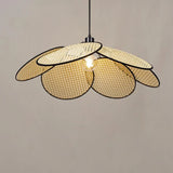 Pendelleuchte Rattan Bambus nordisch japanisch Retro Design - Clowas.de