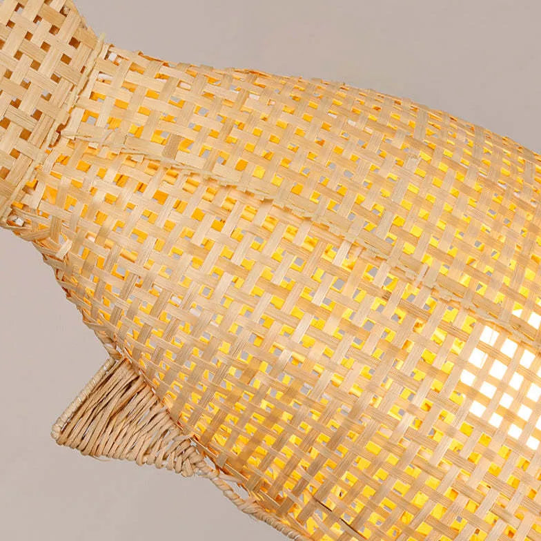 pendelleuchte rattan weiß modernes minimalistisches Design - Clowas.de