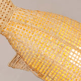 pendelleuchte rattan weiß modernes minimalistisches Design - Clowas.de