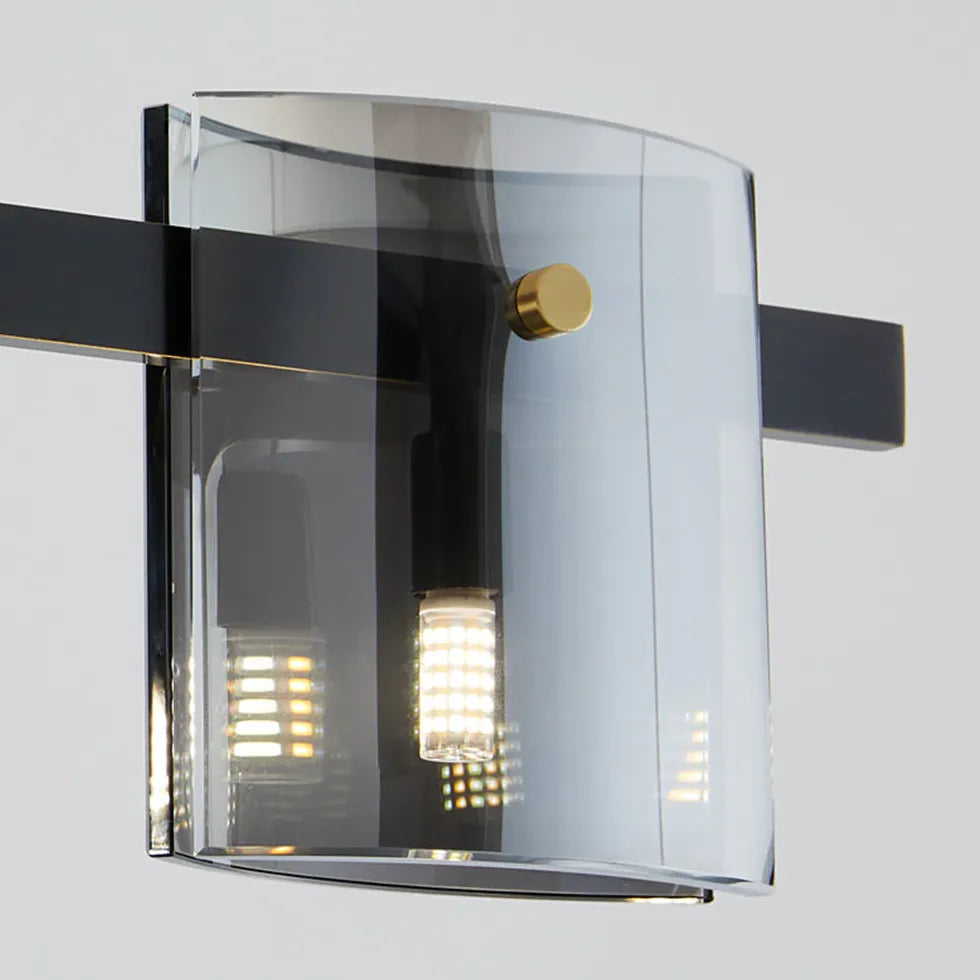 Pendelleuchte Rauchglas 3 flammig Nordisch Modern Acryl - Clowas.de