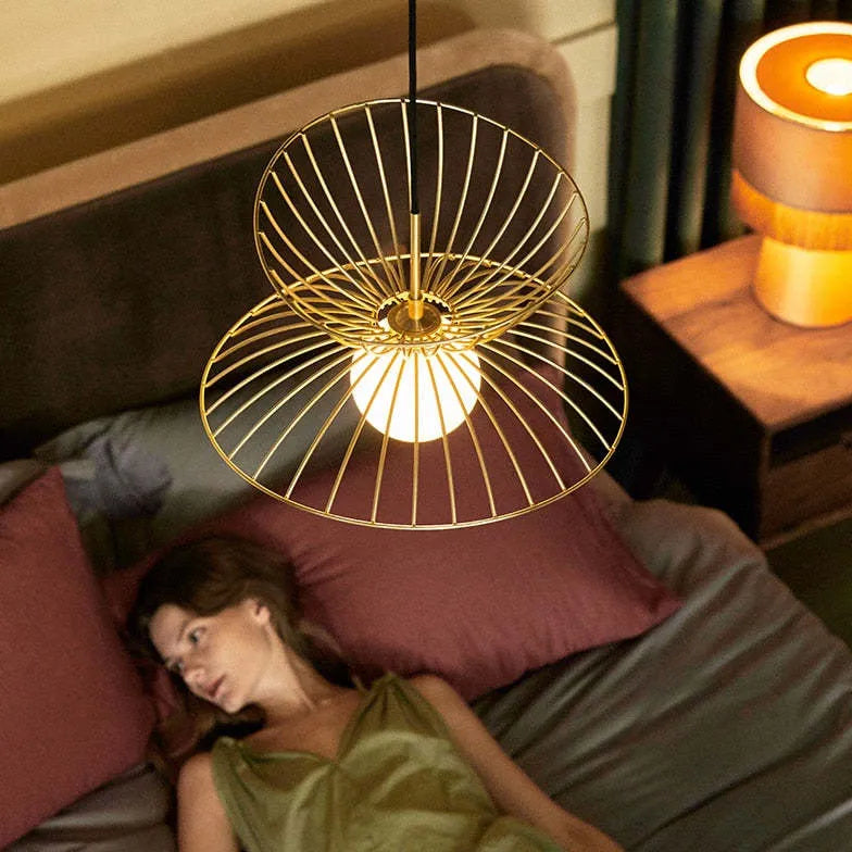 Pendelleuchte Schwarz Industrie Nordische Eisenkunst Design - Clowas.de