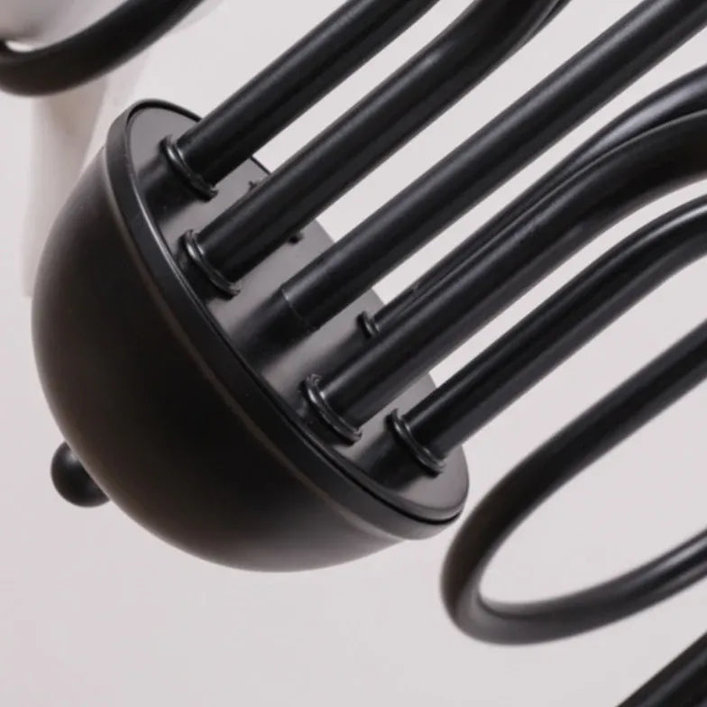 Pendelleuchte schwarz metall industrie moderne minimalistische Beleuchtung - Clowas.de