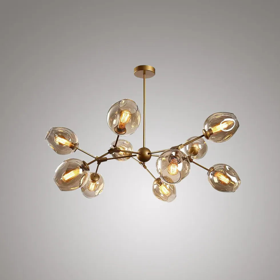 Pendelleuchte vintage glas im nordischen kreativen Stil - Clowas.de