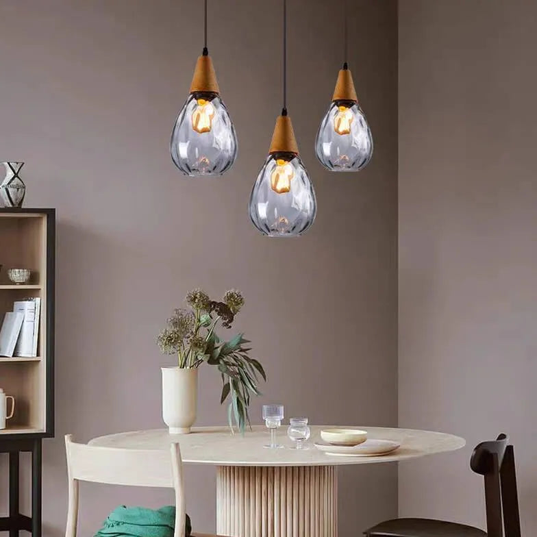 Pendelleuchte Vintage Glas im skandinavischen minimalistischen Design - Clowas.de