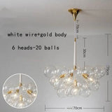 Pendelleuchte wohnzimmer glas im nordischen kreativen Stil - Clowas.de