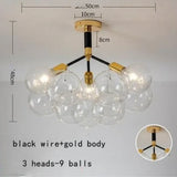 Pendelleuchte wohnzimmer glas im nordischen kreativen Stil - Clowas.de