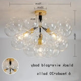 Pendelleuchte wohnzimmer glas im nordischen kreativen Stil - Clowas.de