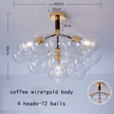 Pendelleuchte wohnzimmer glas im nordischen kreativen Stil - Clowas.de